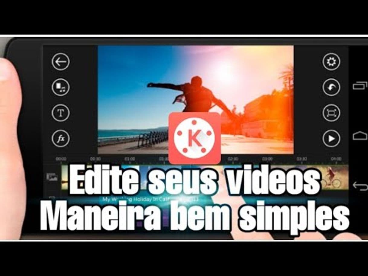 App KineMaster editor de vídeos , um ótimo aplicativo ❤️🎥 