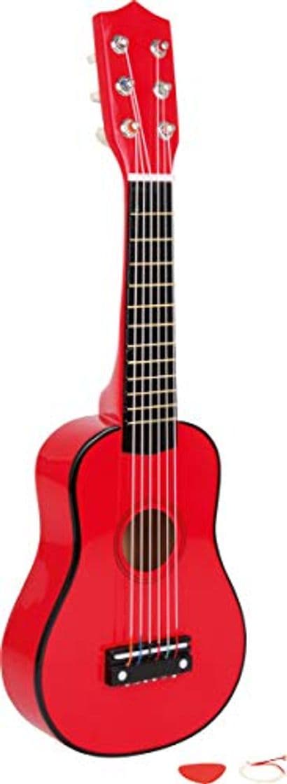 Product small foot company Guitarra de Madera roja