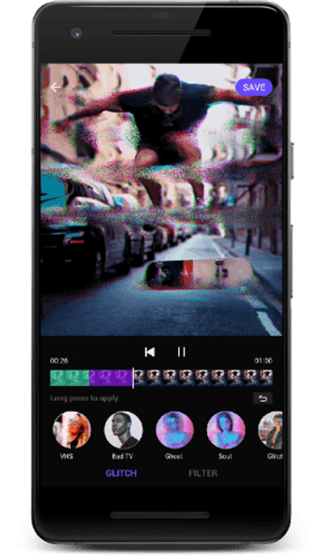 Fashion Video Editor - Glitch Video Effects 