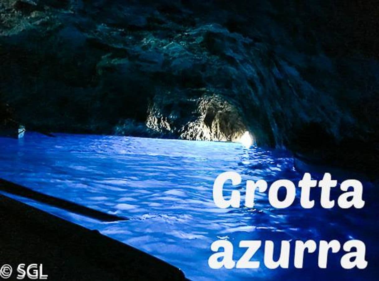 Lugar Grotta Azzurra ( torrente RUI)