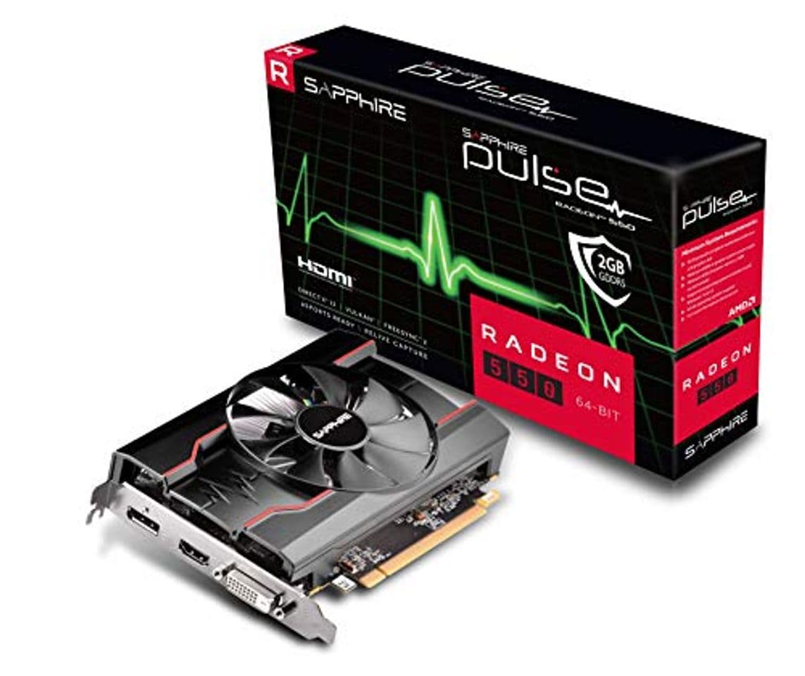 Product SAPPHIRE - Pulse Radeon 550 2G GDDR5 HDMI/DVI-D/DP OC