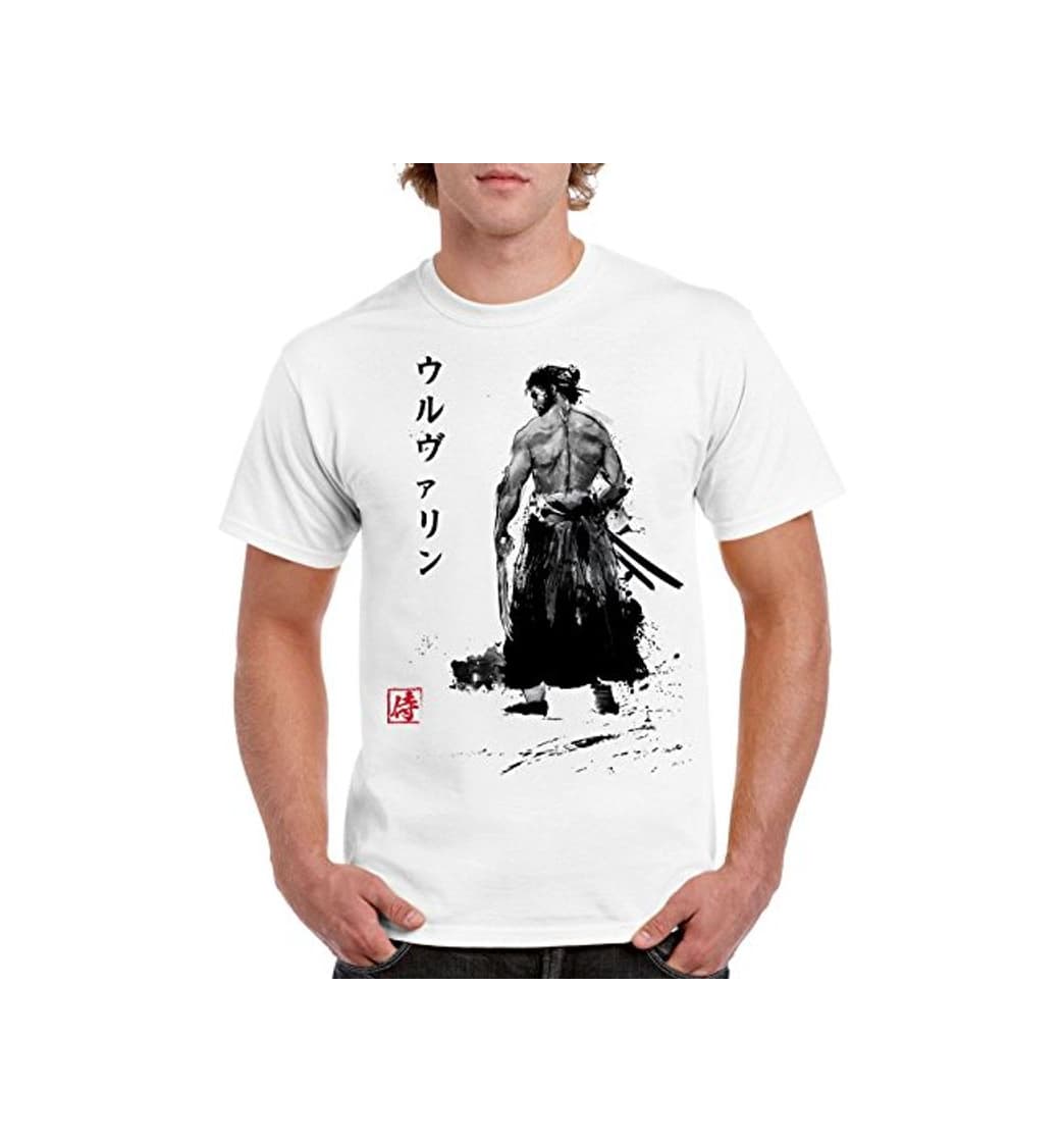 Producto 2037-Camiseta Premium, Marvel - Immortal Samurai Sumi-e