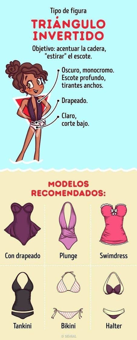 Fashion Vestir cuerpo tipo: triángulo invertido