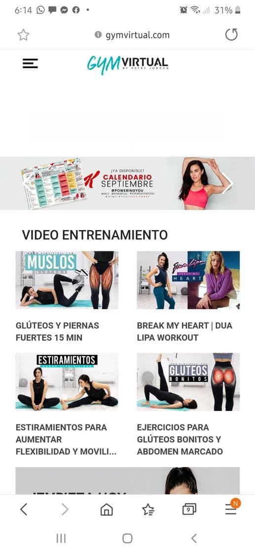 App GYM VIRTUAL | ¡A por tu mejor versión!