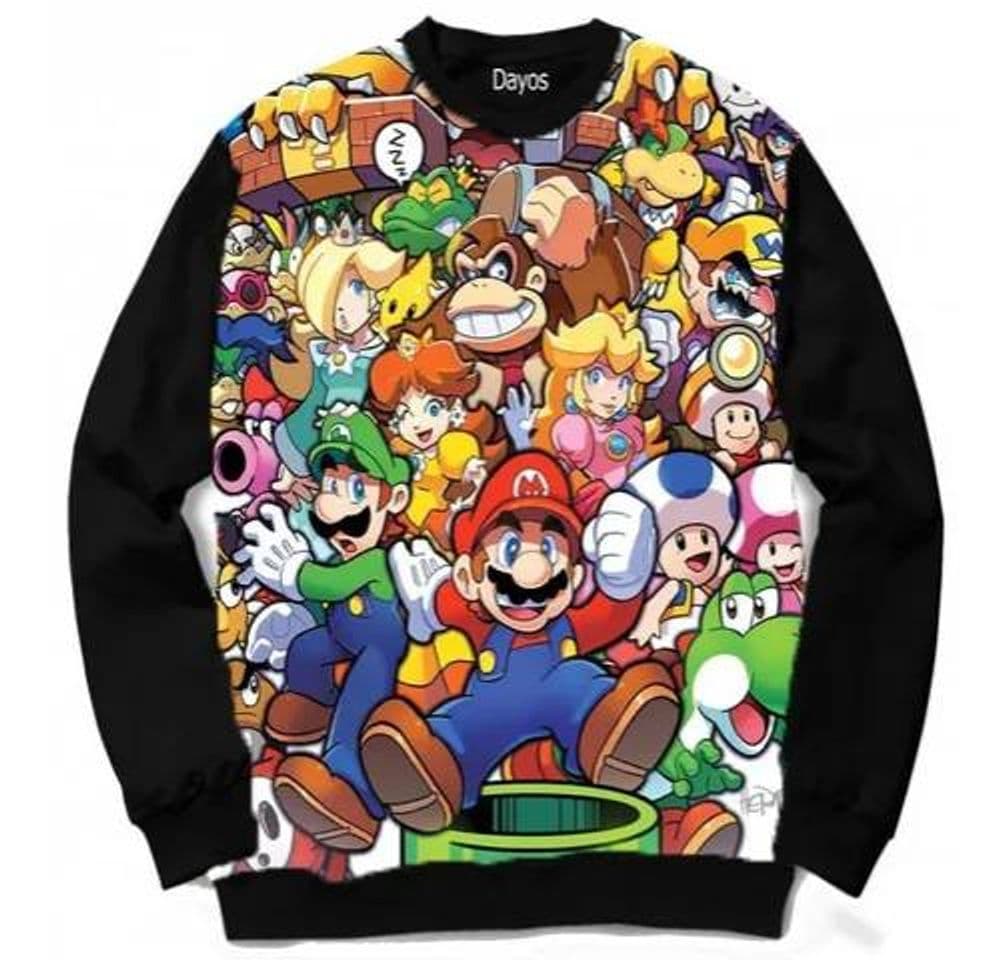 Moda Casaco do Super Mario❤️❤️