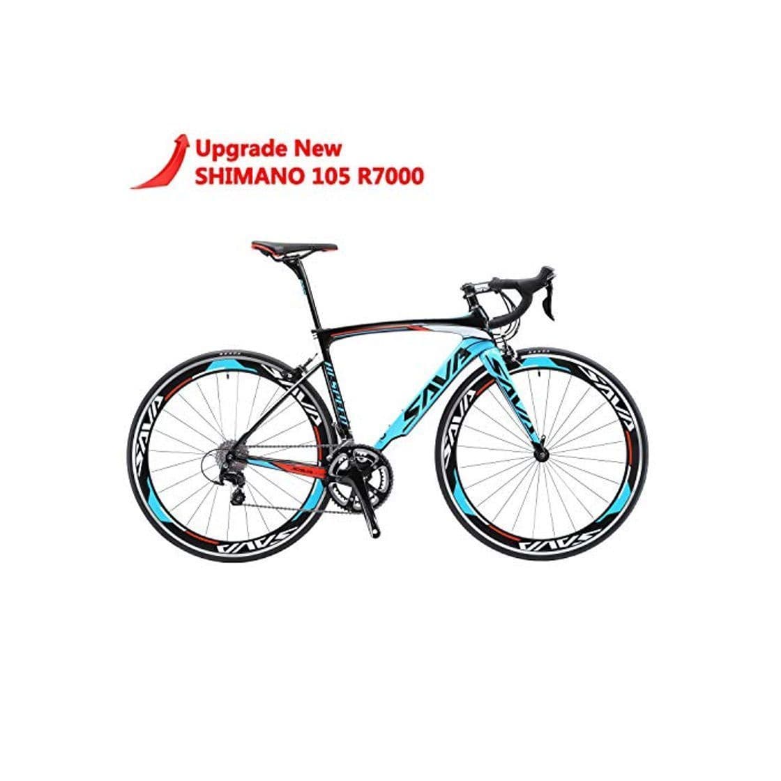 Product SAVA Bicicleta de Carretera de Fibra de Carbono 700C SHIMANO 5800 22-Velocidad