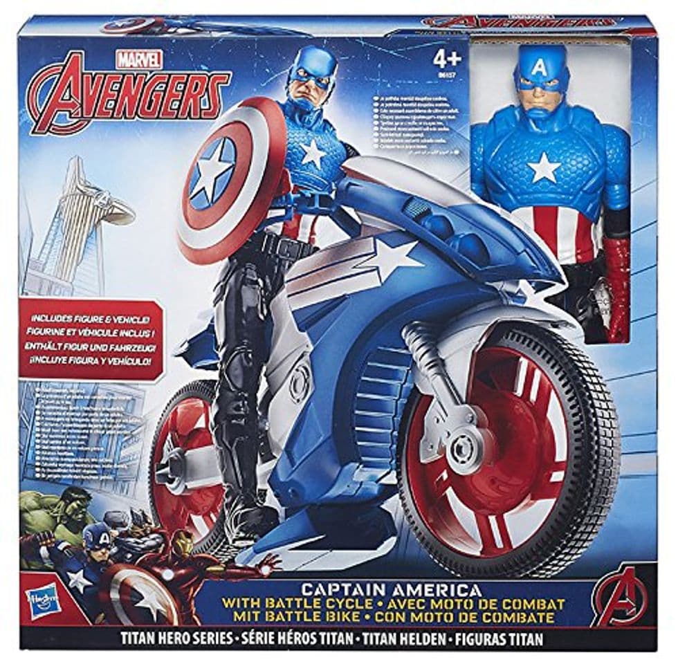 Producto Avengers - Figura Titan con vehículo, surtido