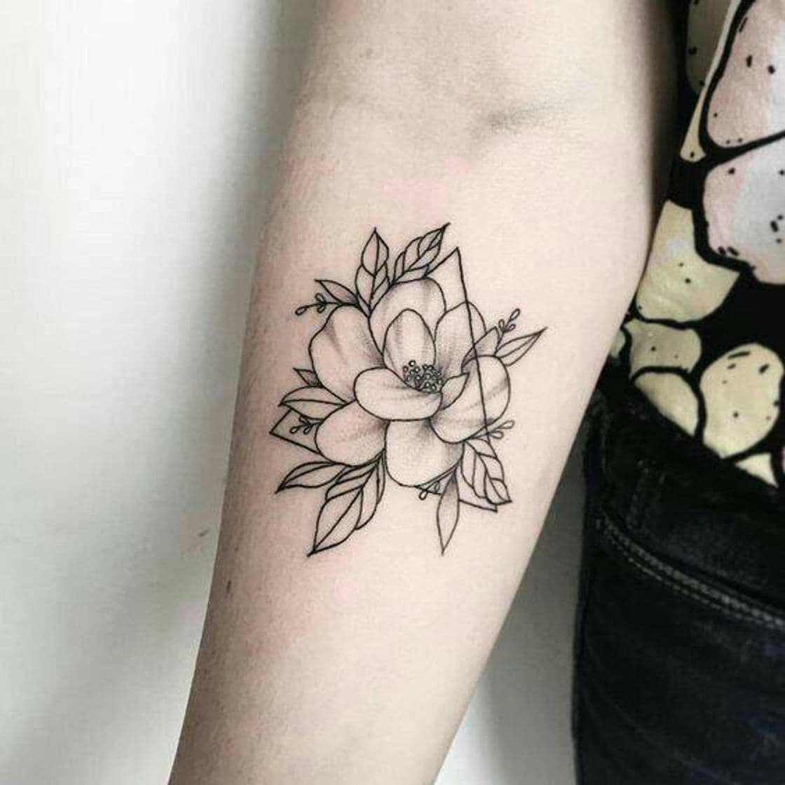 Fashion Tatto de flor🌸