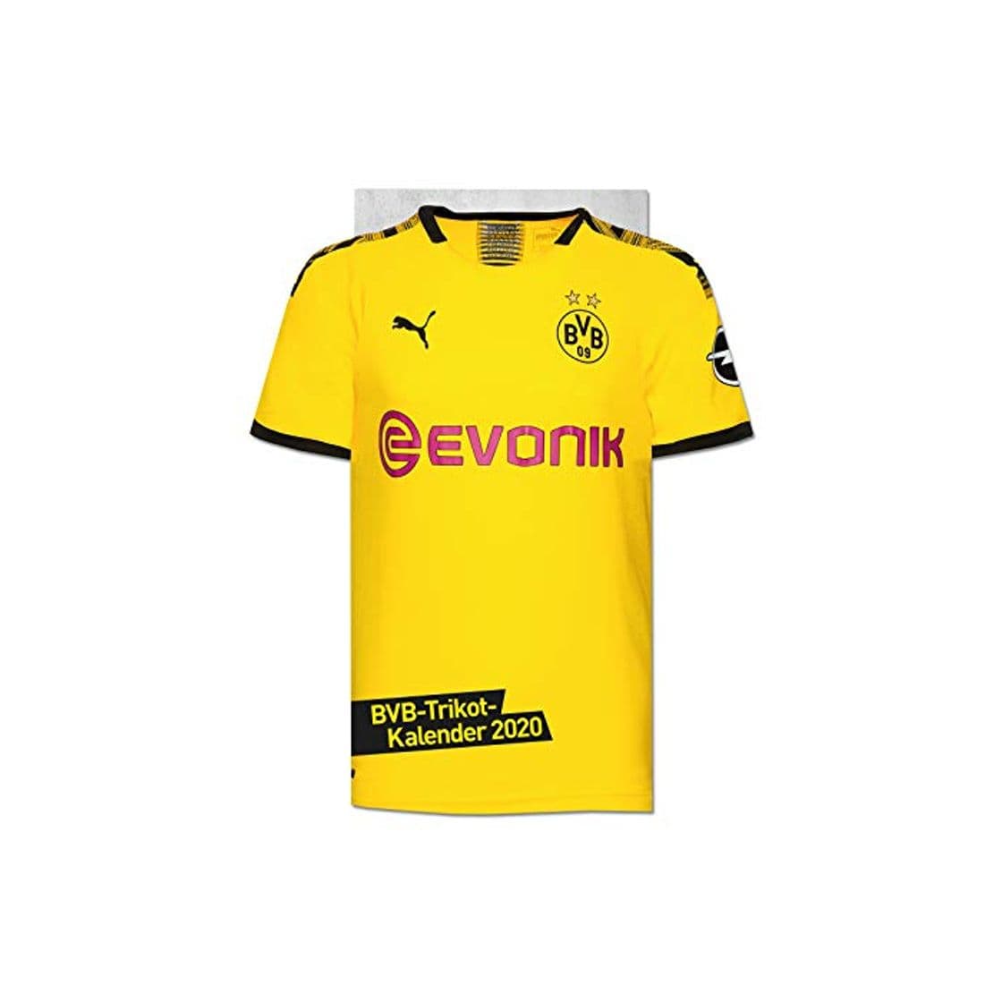 Moda Borussia Dortmund BVB 09 - Camiseta con calendario 2020