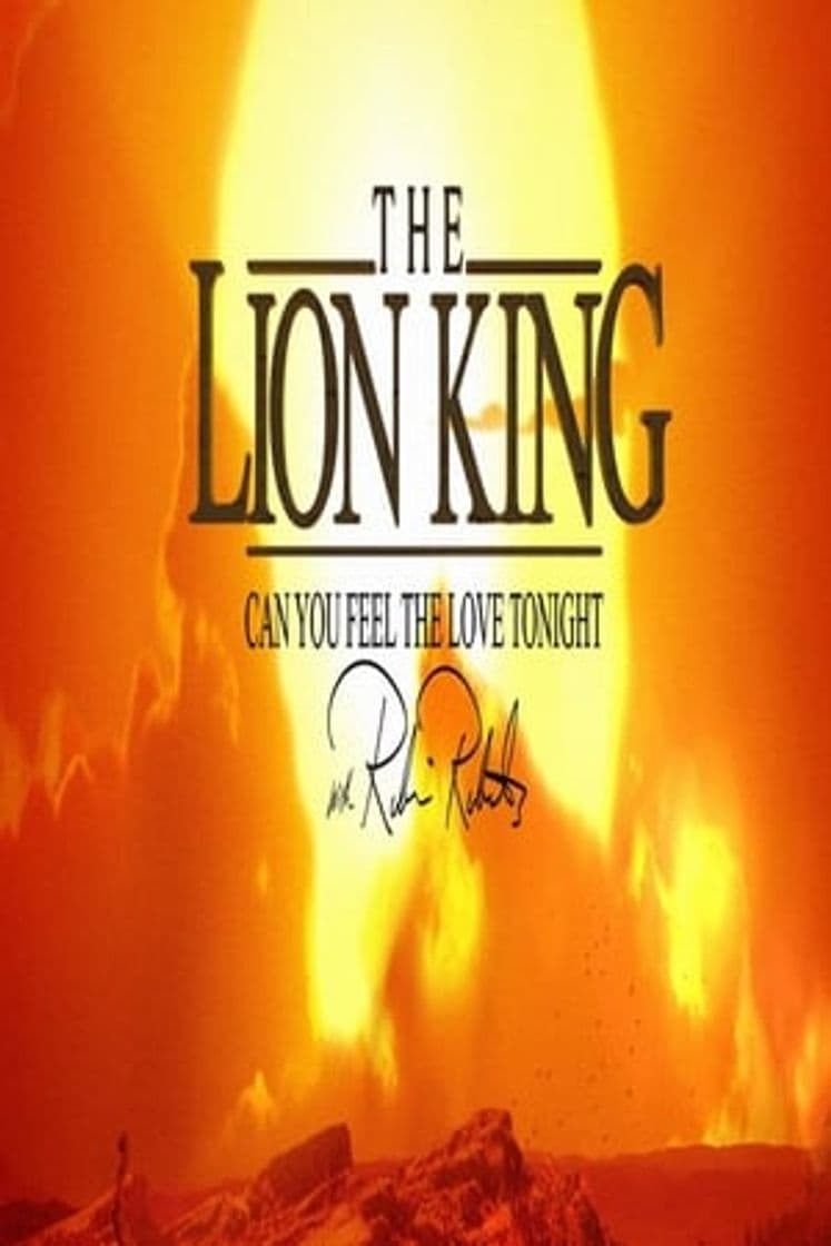 Movie The Lion King: Can You Feel The Love Tonight with Robin Roberts