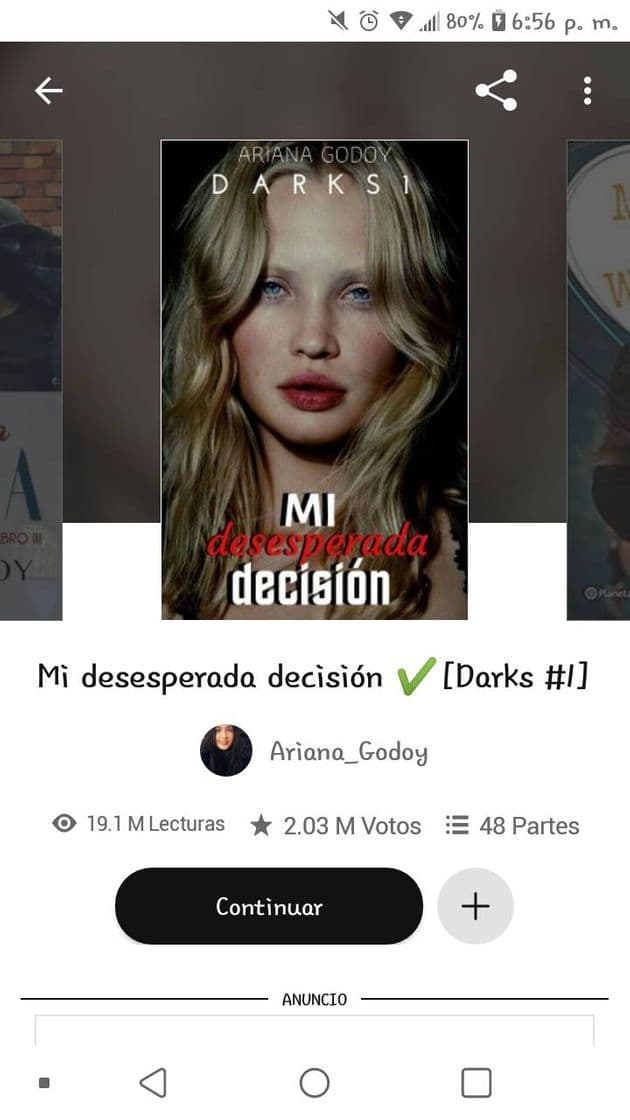 Book Historia de Wattpad