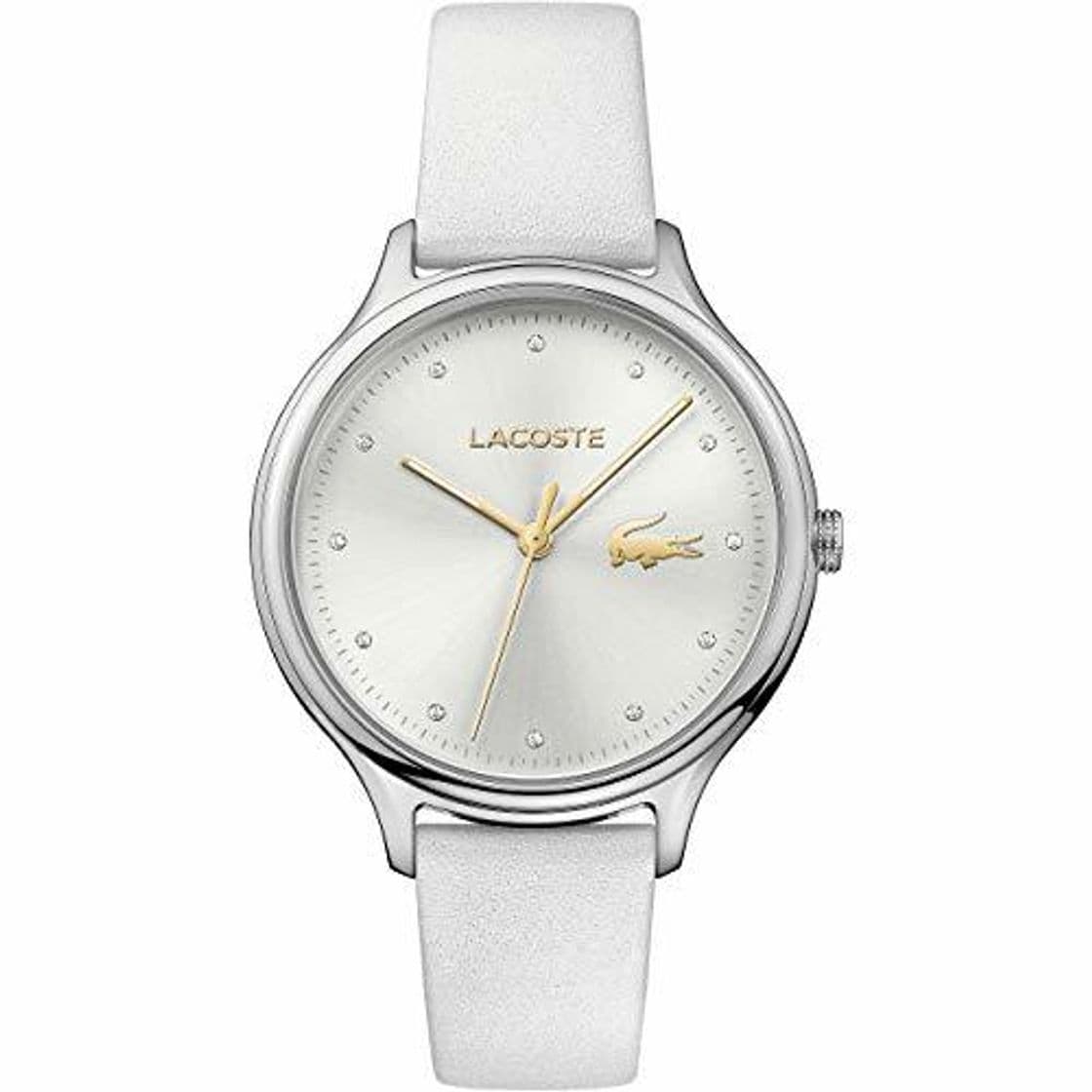 Product Lacoste Reloj Análogo clásico para Mujer de Cuarzo con Correa en Cuero