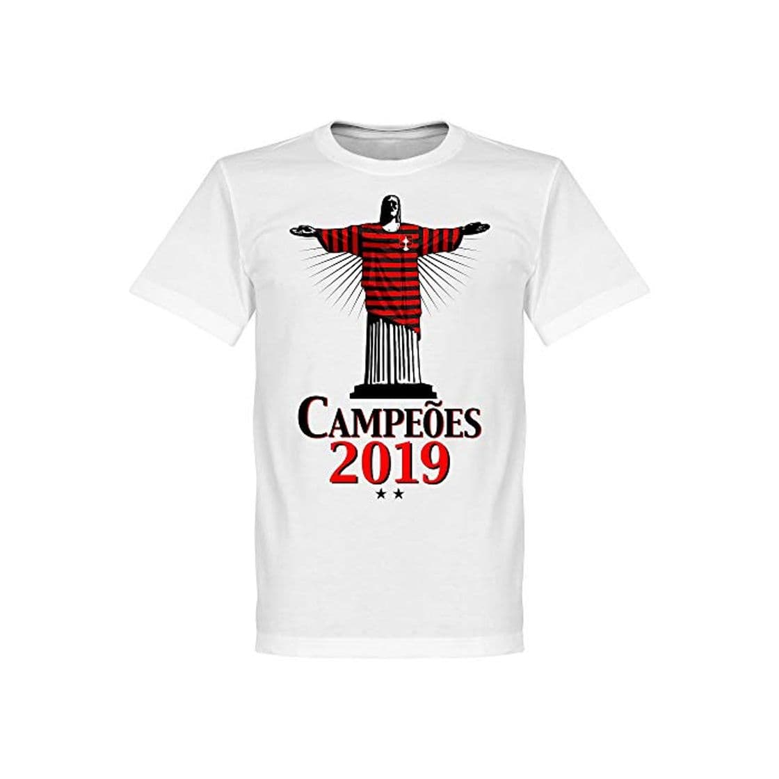 Producto Retake Flamengo 2019 Champions Christ - Camiseta de Manga Corta