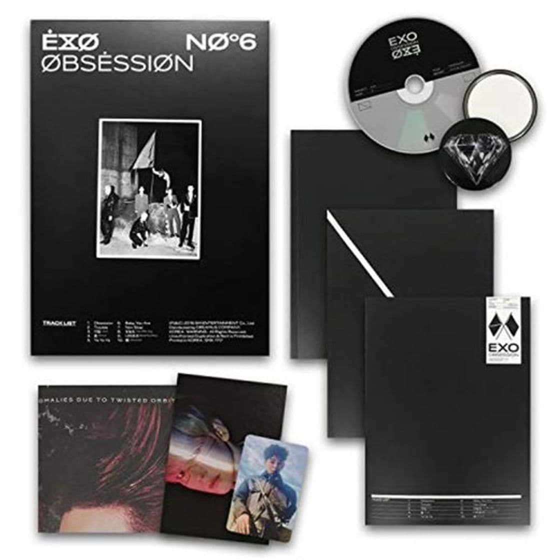 Product EXO 6th Album - OBSESSION [ OBSESSION ver. ] CD