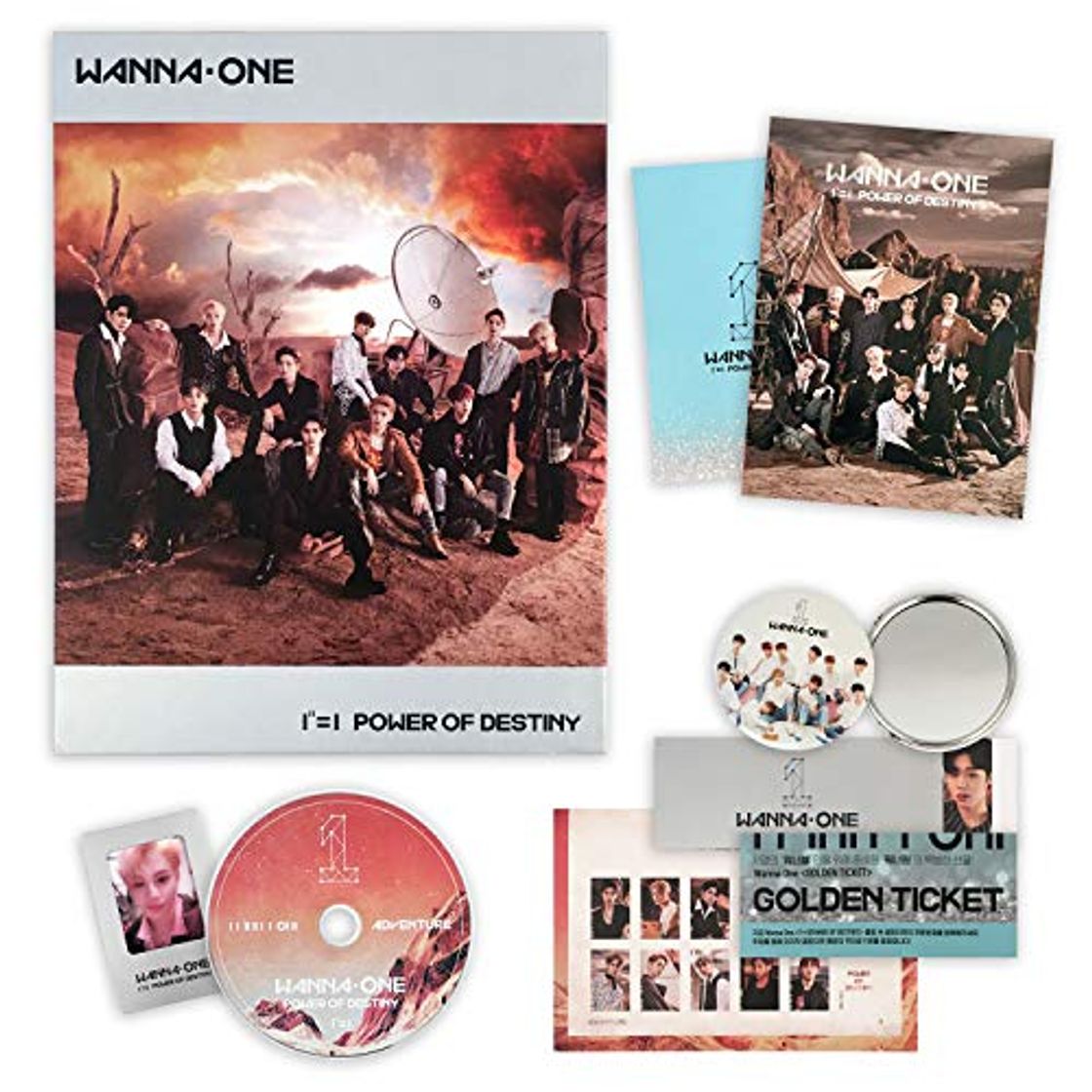 Product WANNA ONE 1st Album - POWER OF DESTINY [ Adventure Ver. ]