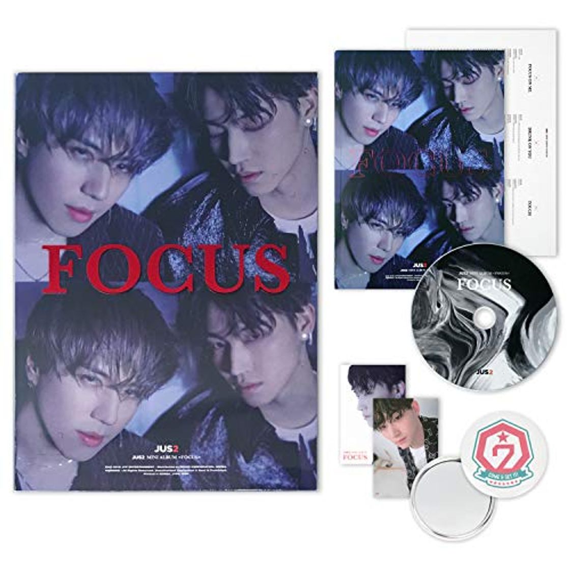 Product GOT7 JUS2 Mini Album - FOCUS [ B ver. ] CD