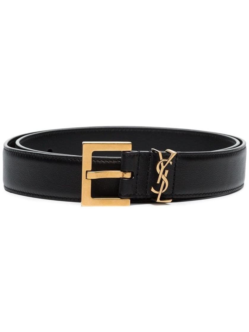 Fashion SAINT LAURENT monogram detail belt