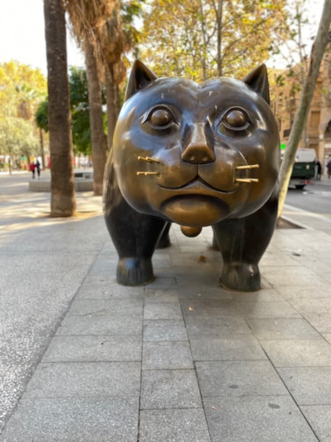 Lugar El Gato de Botero