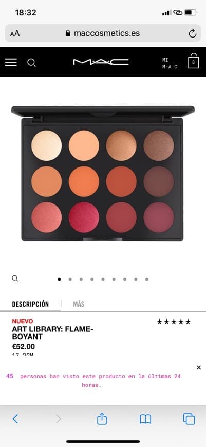 Fashion Paleta MAC