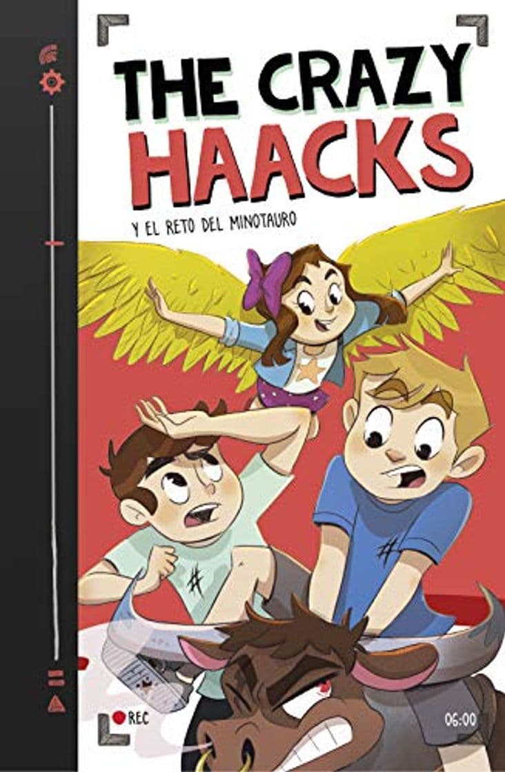 Libro The Crazy Haacks y el reto del minotauro