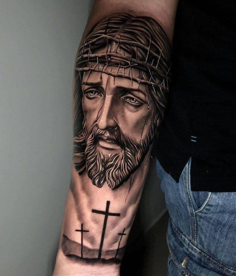 Moda Tatuagem de Cristo