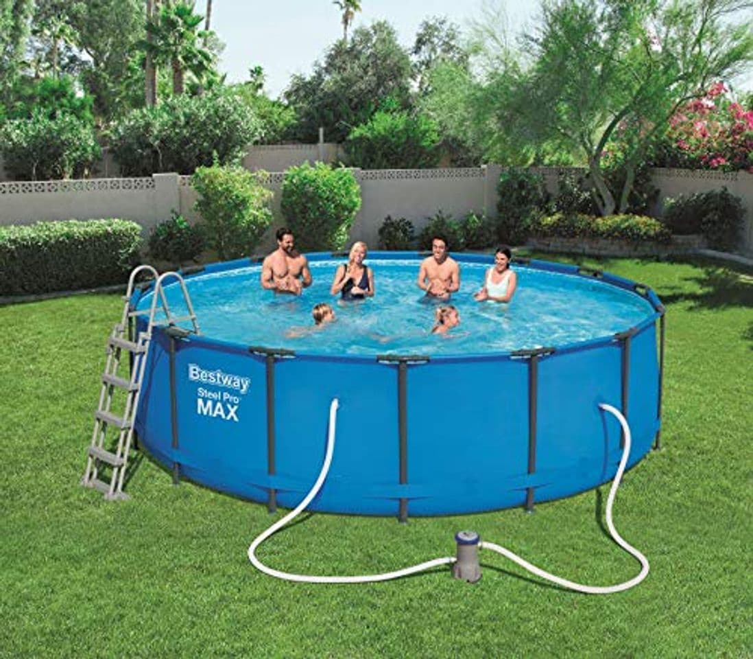 Product Bestway 56438 – Steel Pro MAX – Piscina Exterior Redonda