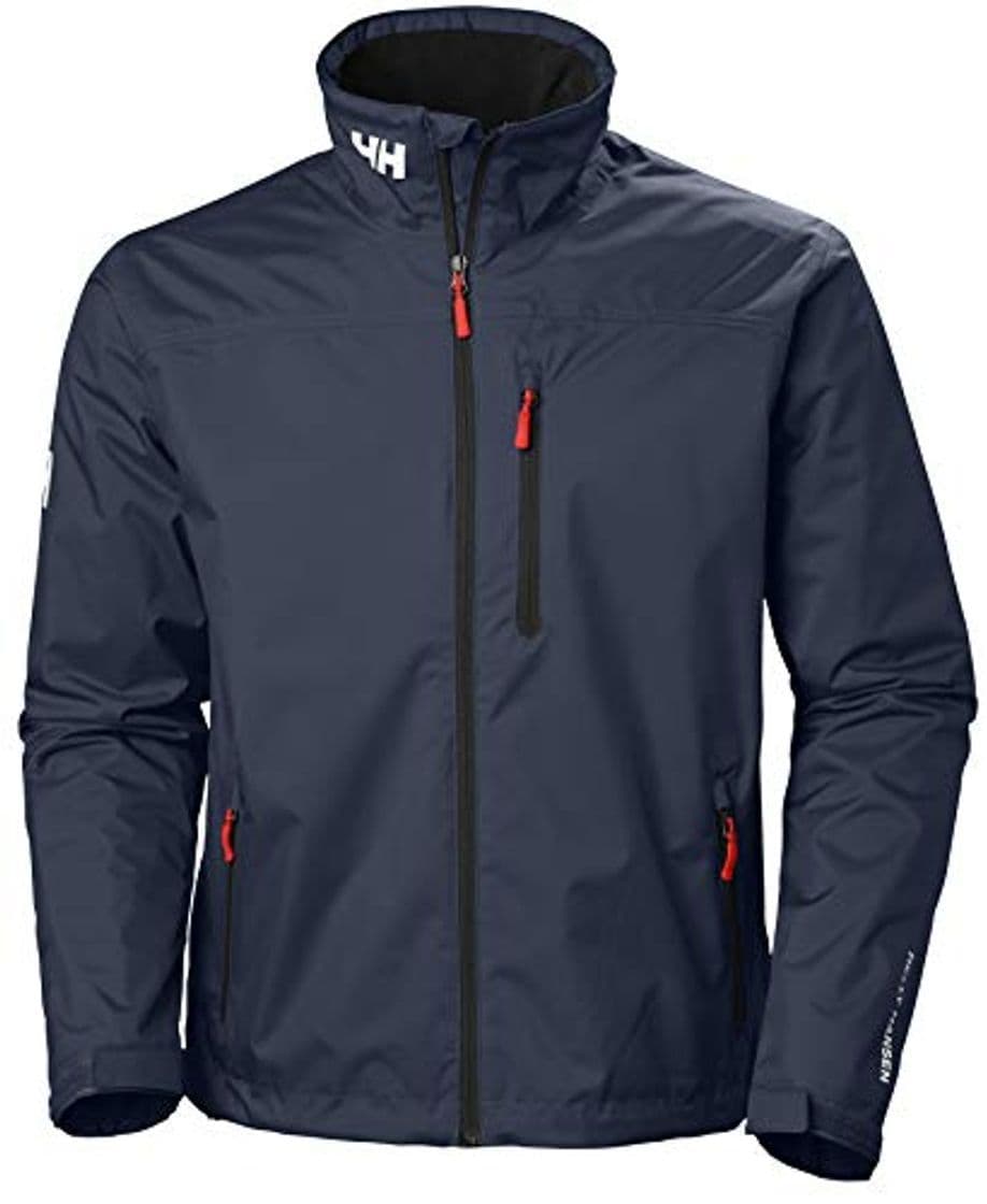 Fitness Helly Hansen Crew Midlayer Jacket, Chaqueta Impermeable para Hombre, Color Azul