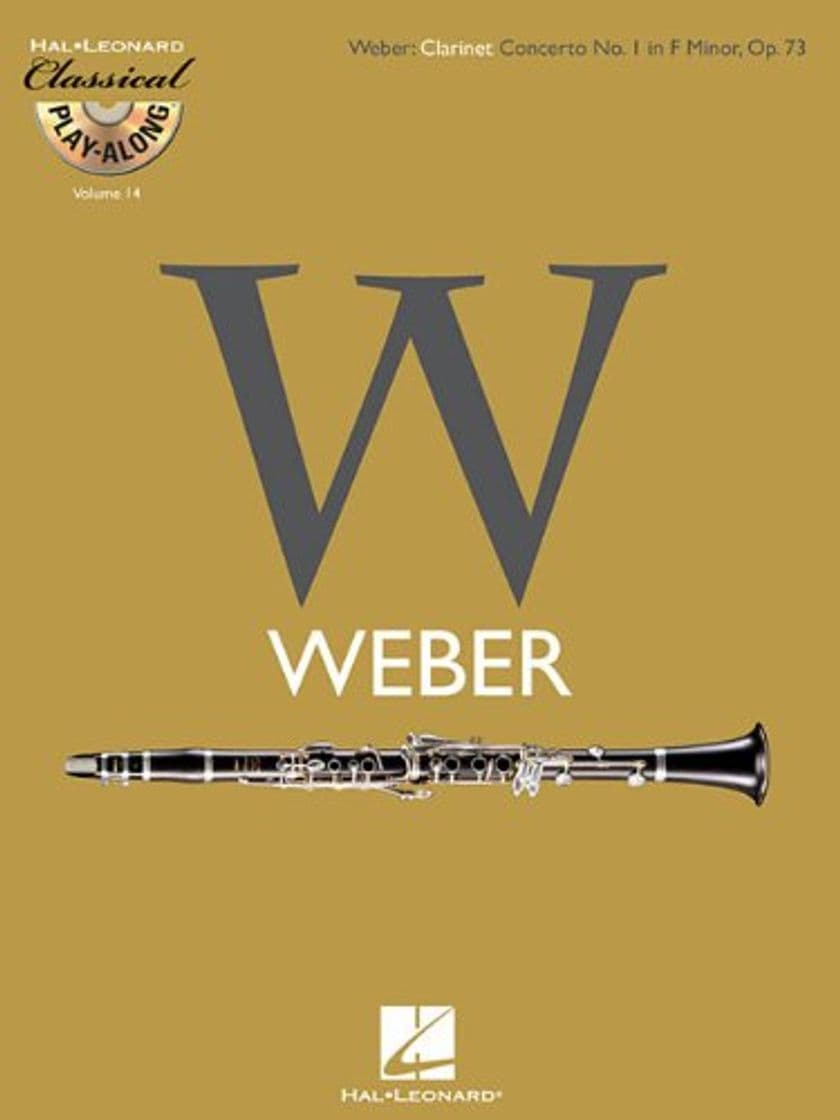 Book Weber: Clarinet Concerto No. 1 in F Minor, Op. 73 [With CD