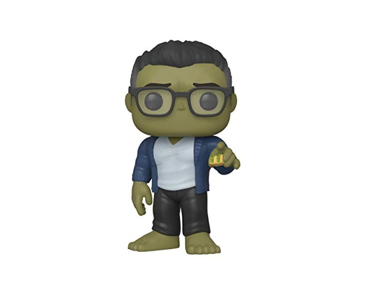 Game Funko- Pop Marvel: Endgame-Hulk w/Taco Collectible Toy, Multicolor