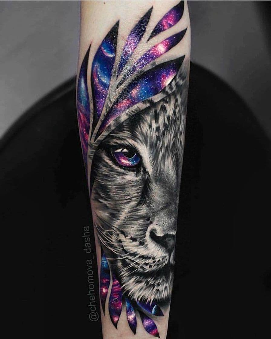 Fashion Tatuagem felino