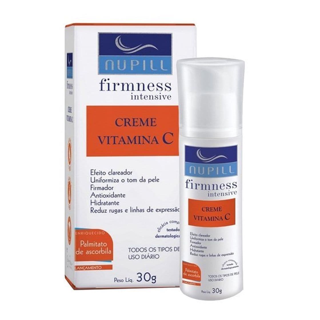 Fashion Creme hidratante e vitamina C para o rosto 