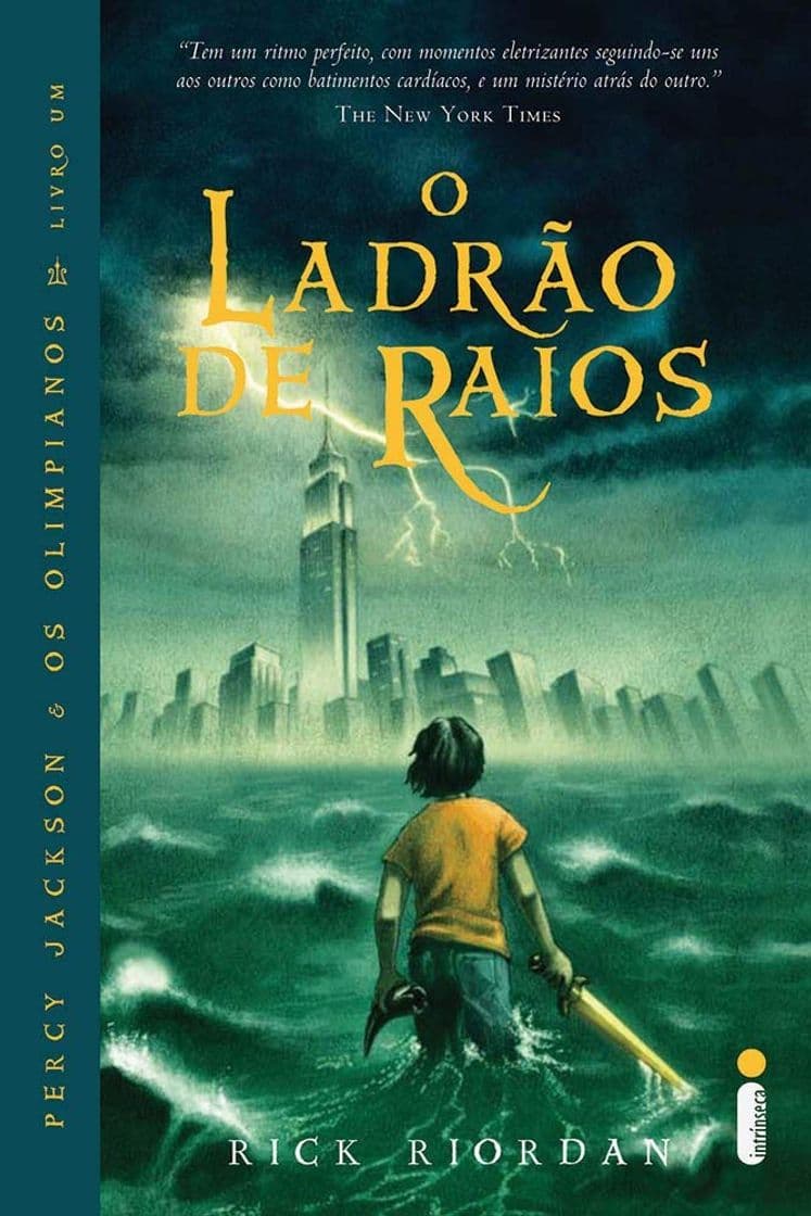 Libro O Ladrão de Raios - Volume 1. Série Percy Jackson e os