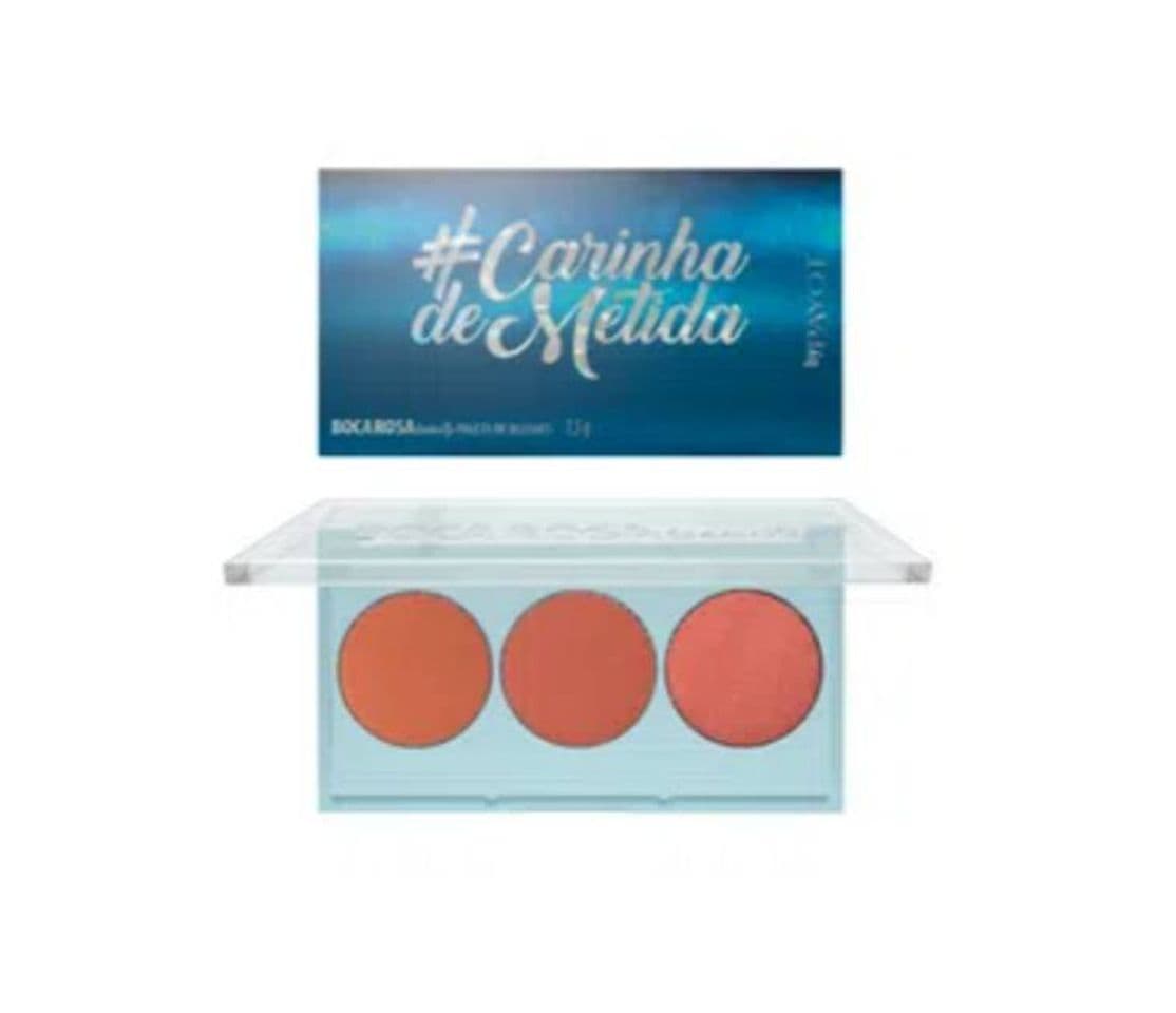 Fashion Paleta De Blush Boca Rosa #CarinhaDeMetida