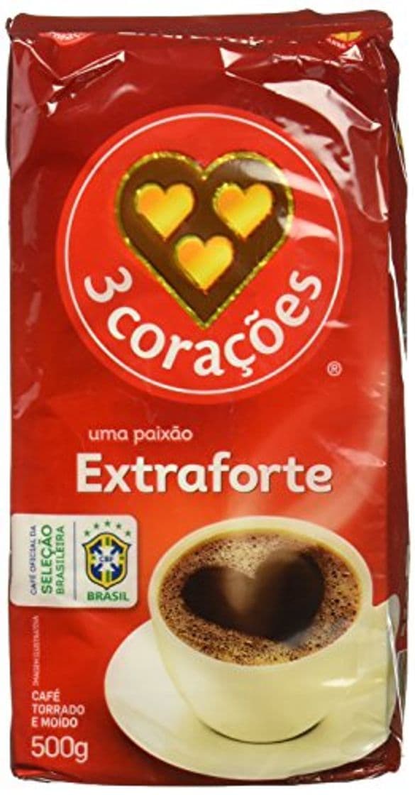 Producto Café 3 CORAÇÕES extra - forte 250g Café brasileño premium