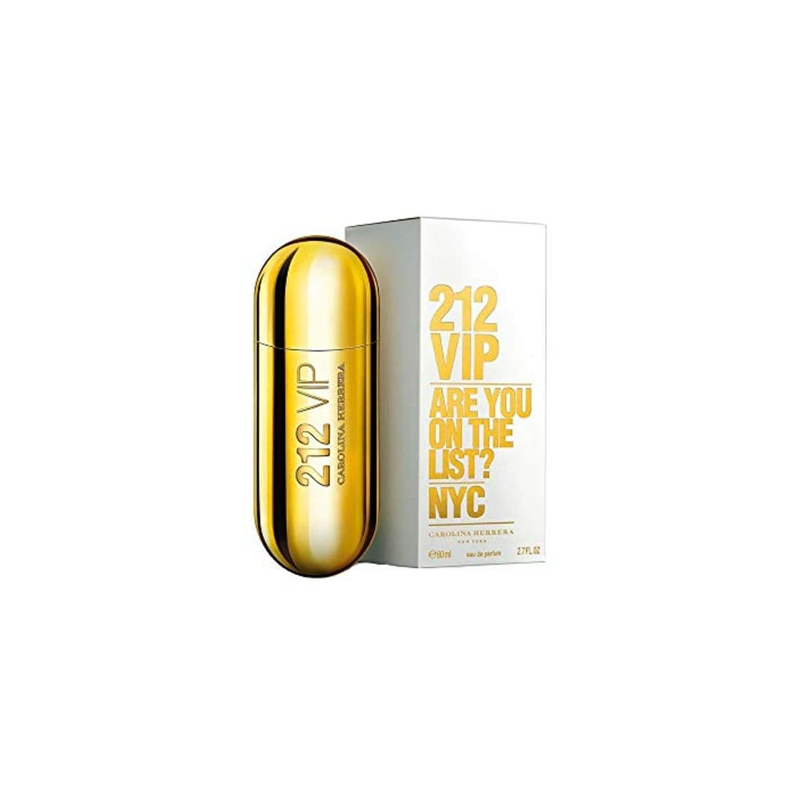 Belleza CAROLINA HERRERA 212 VIP agua de perfume vaporizador 80 ml