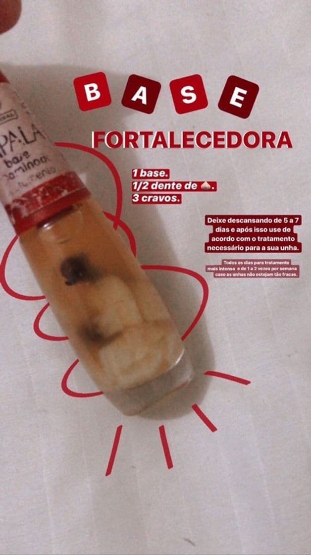 Moda Base fortalecedora para unha