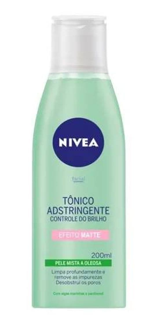 Moda Tônico adstringente Nivea controle de brilho efeito matte