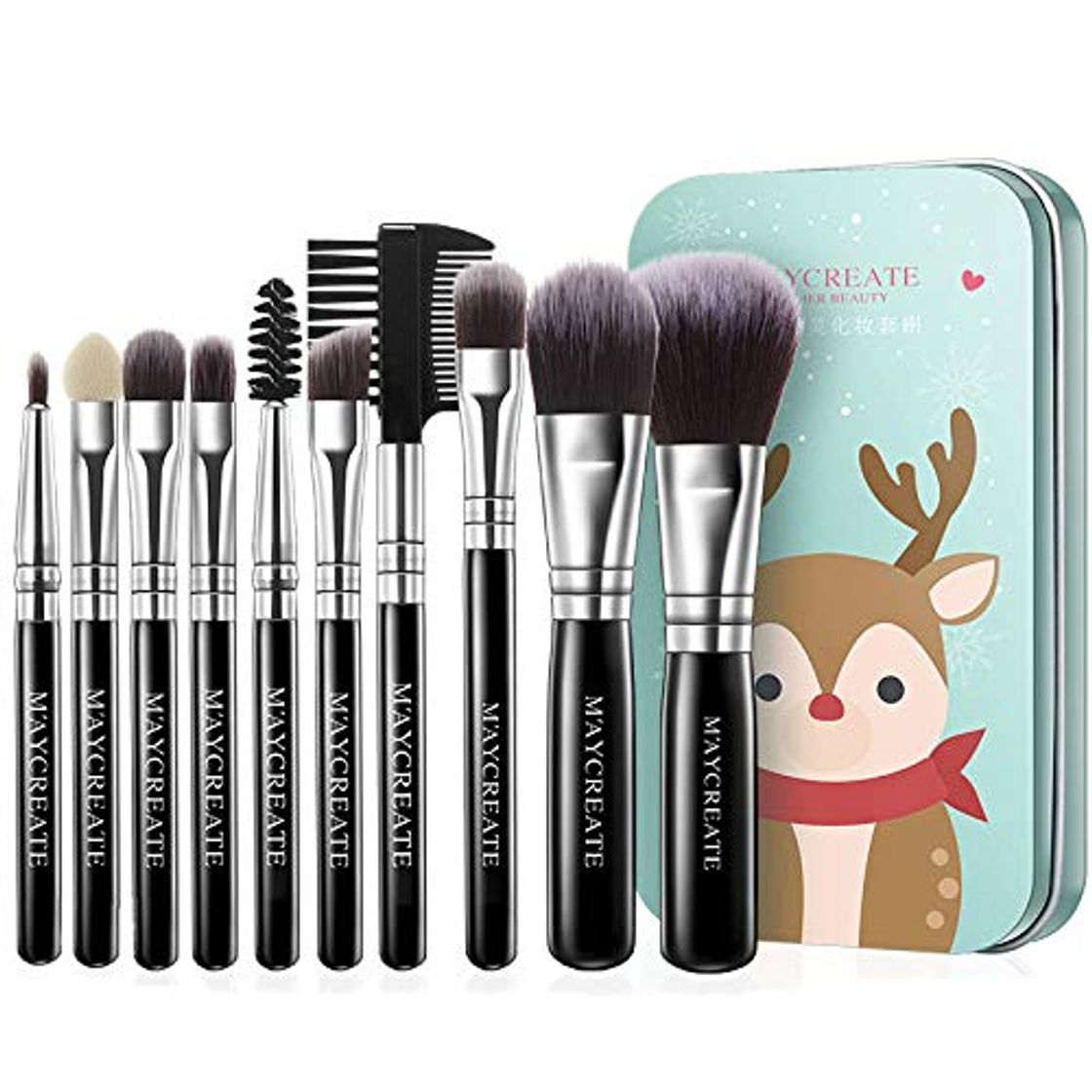 Producto 10 conjuntos de juego de pinceles de maquillaje conjunto de herramientas pincel