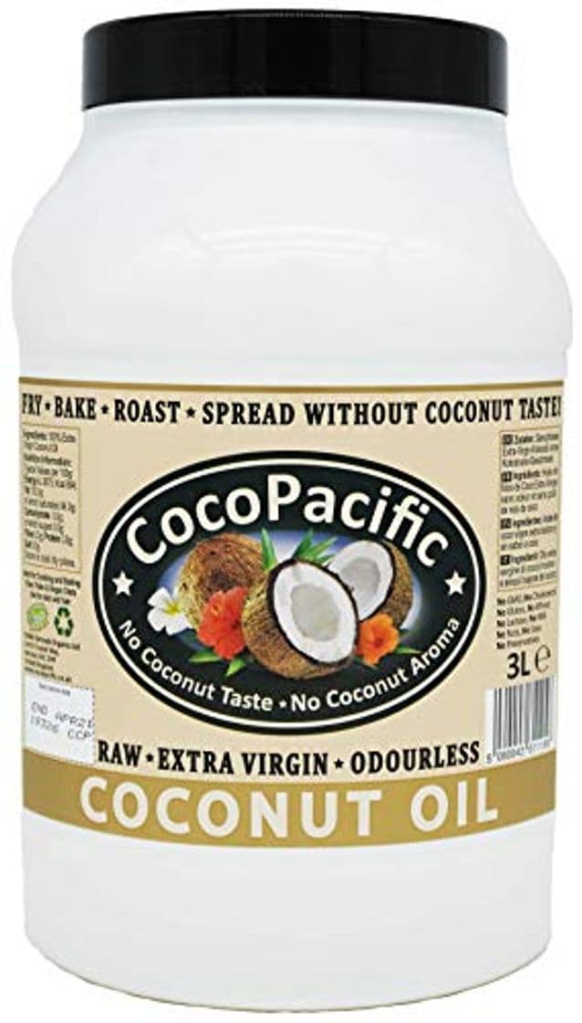 Producto CocoPacific - Aceite de coco virgen extra crudo e inodoro