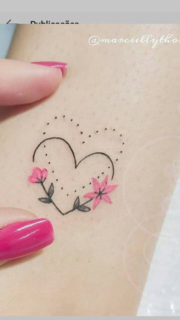 Moda Tatuagens simples 