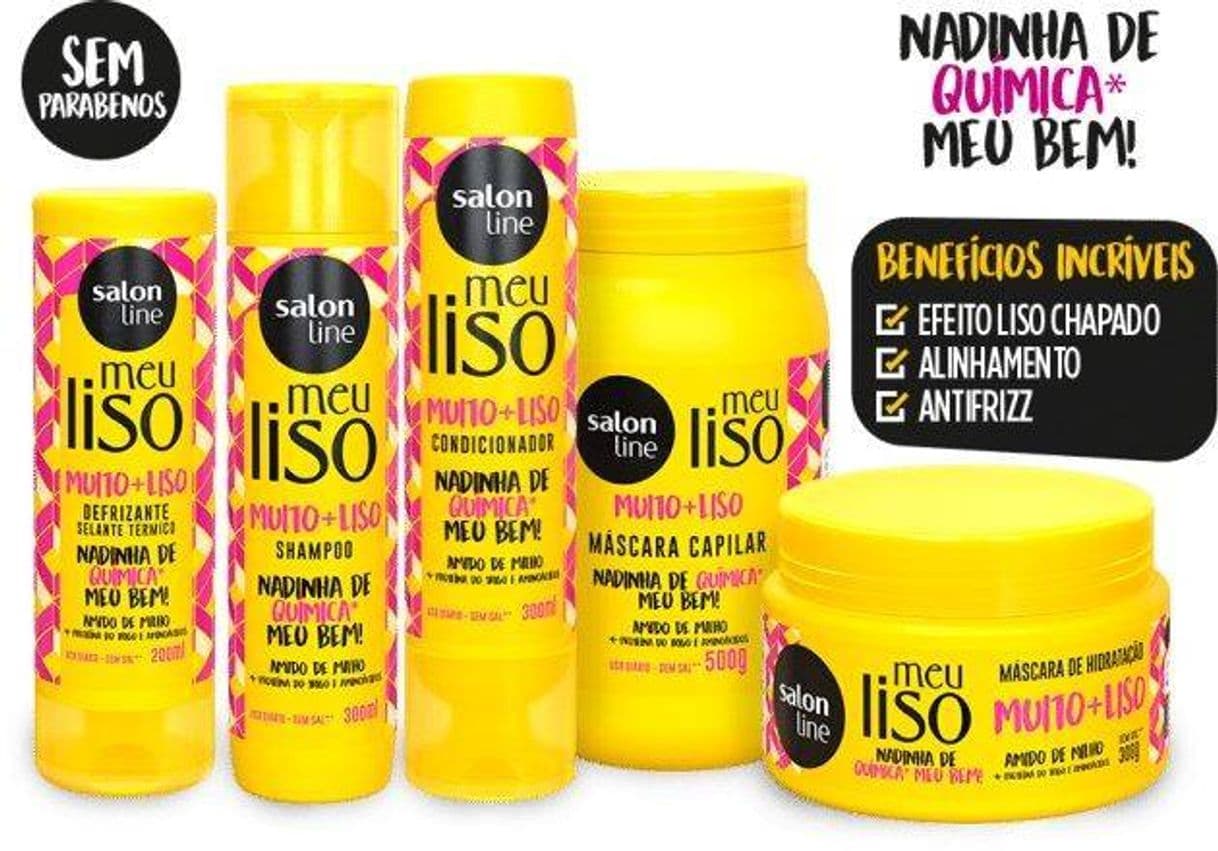 Moda Linha "Meu Liso" - Salonline