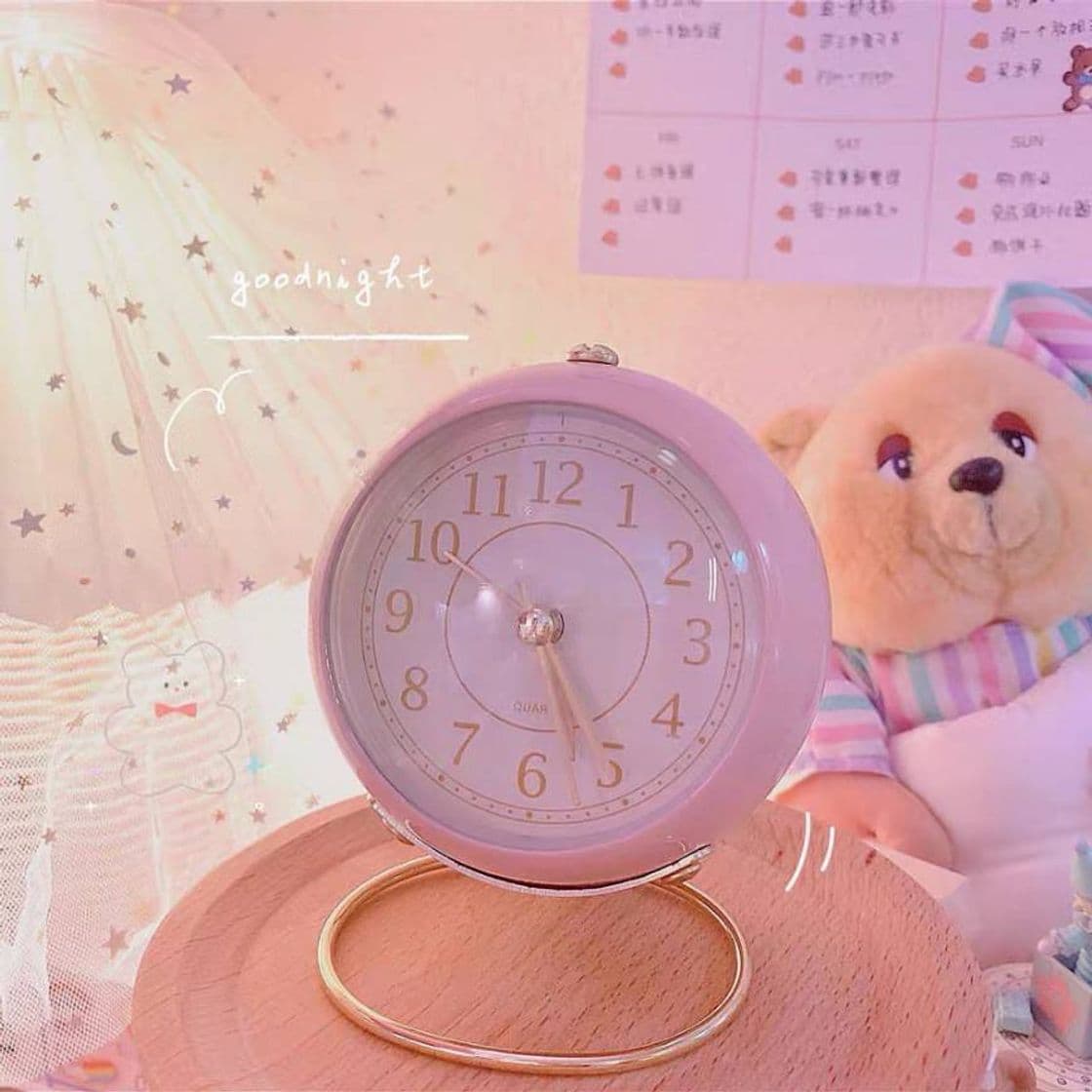 Fashion Vintage pink clock 