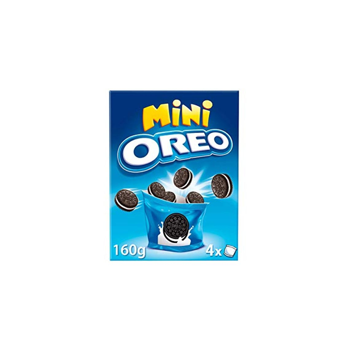 Product Oreo - Mini Galletas De Chocolate Rellenas De Crema Blanco