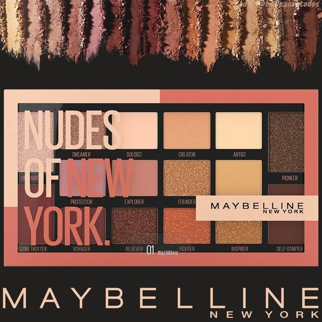 Beauty Paleta de Sombras The  Nudes, de Maybelline