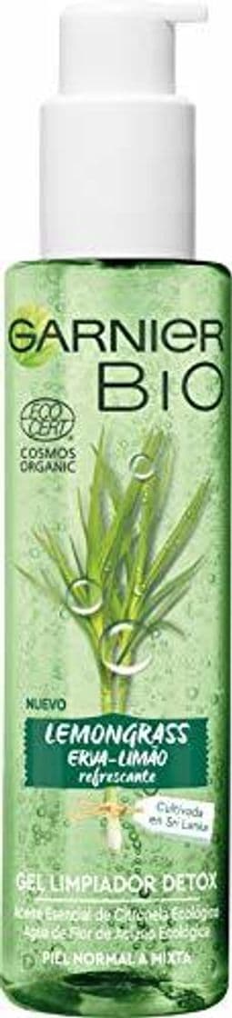 Beauty Garnier BIO Gel Limpiador Detox Lemongrass con Agua de Flor de Aciano