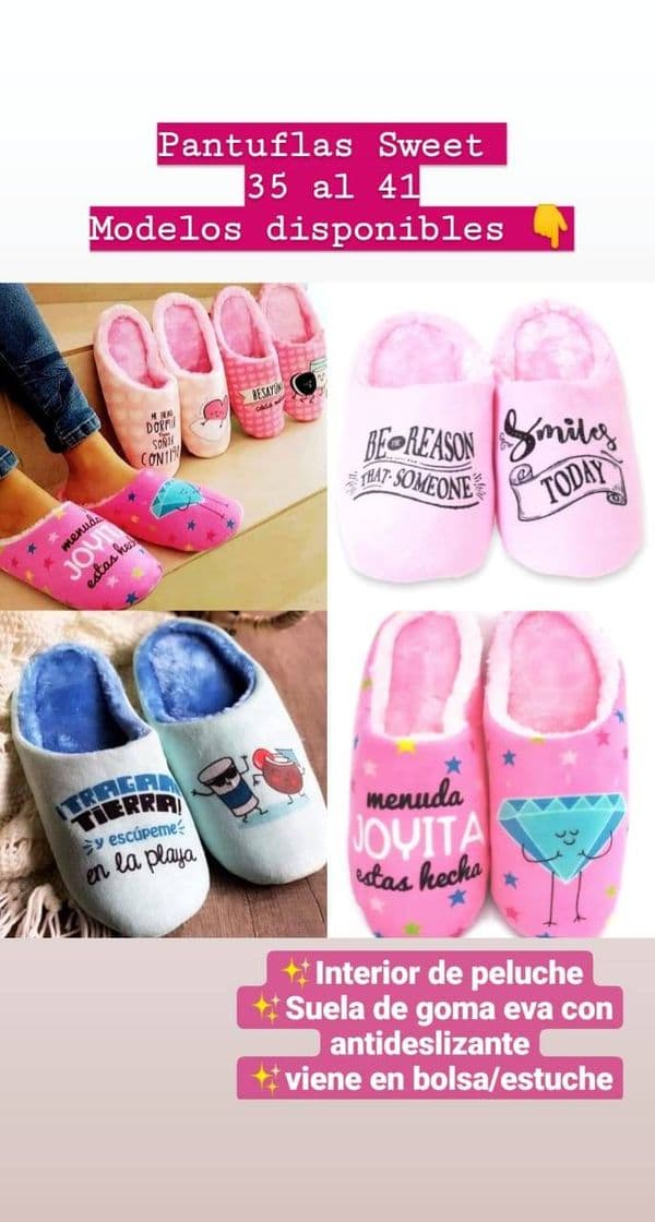 Fashion Pantuflas  Sweet Dreams 