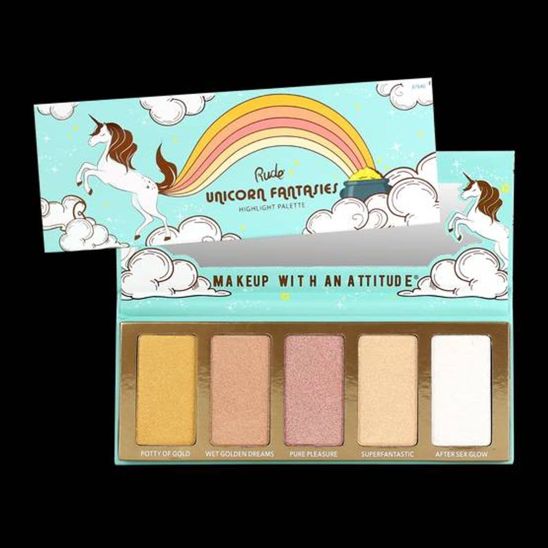 Moda Paleta de Iluminadores Unicorn Fantasies