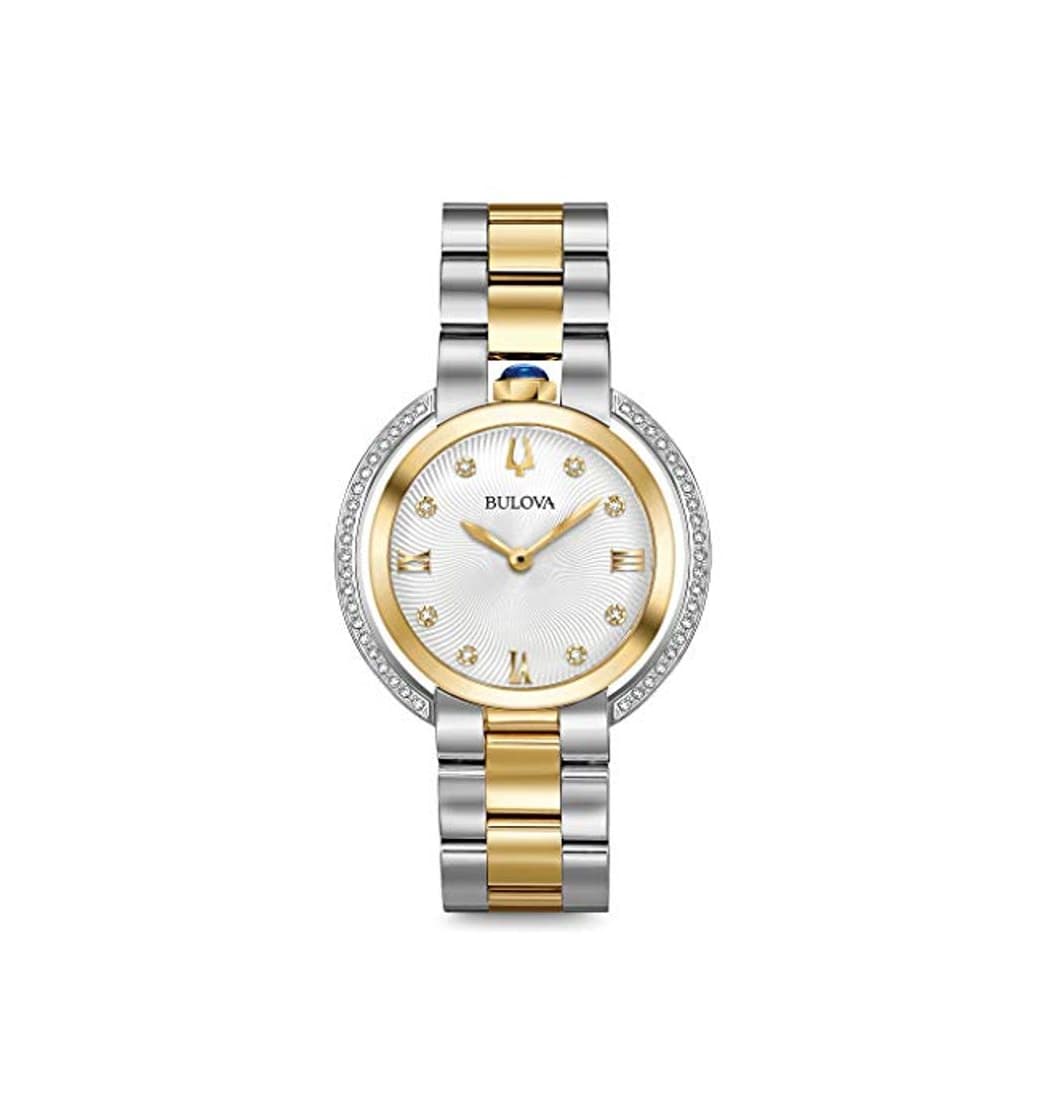 Product Bulova Reloj Analógico para Mujer de Cuarzo con Correa en Acero Inoxidable 98R246