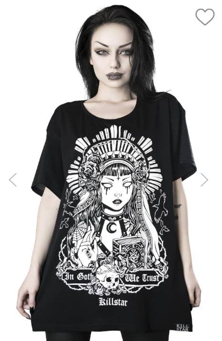 Fashion In Goth We Trust Relaxed Top - Shop Now | KILLSTAR.com - US Store