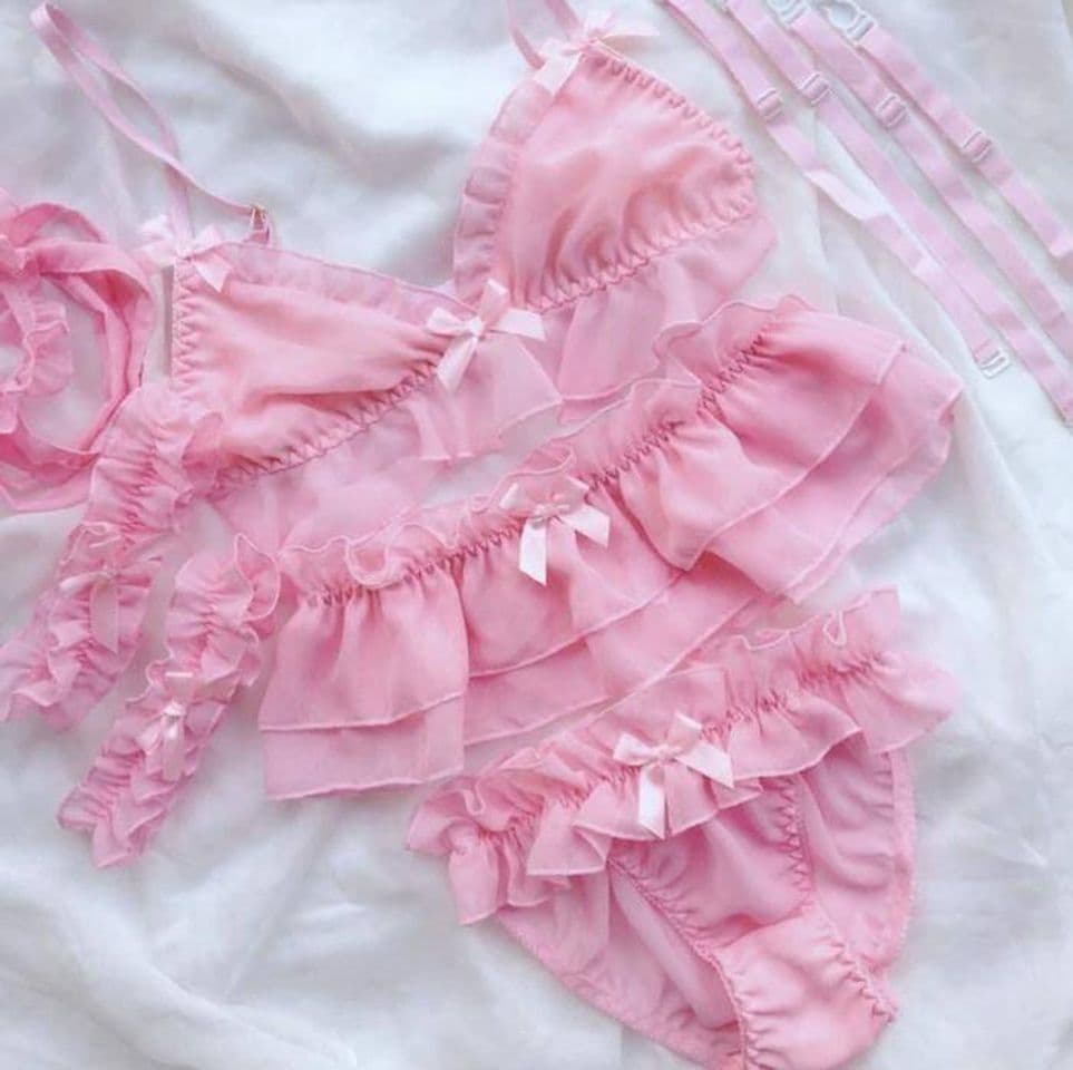 Moda Chiffon Student Lingerie Set Cosplay White Chiffon | DDLG ...